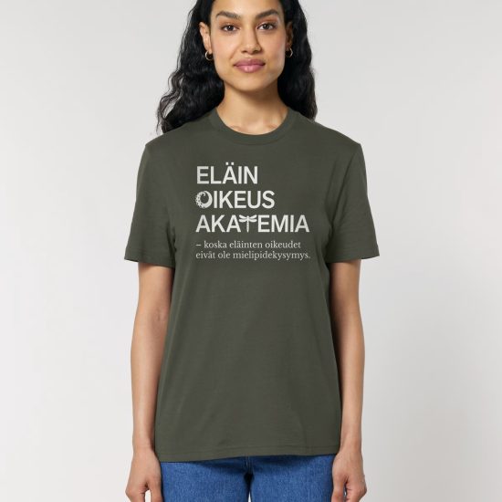 T-paita – eläinten oikeudet eivät ole mielipidekysymys