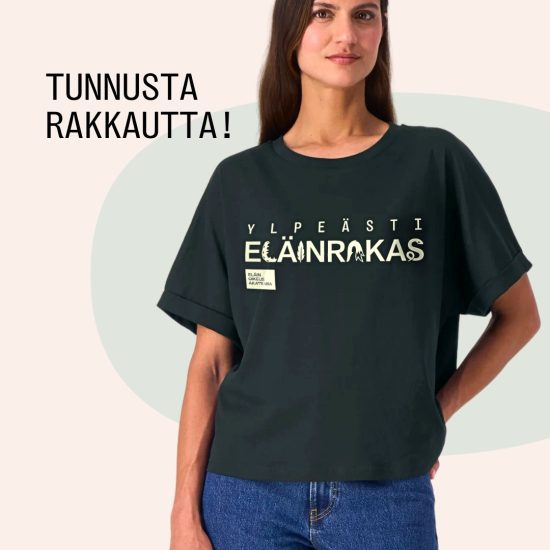 T-paita – Ylpeästi Eläinrakas